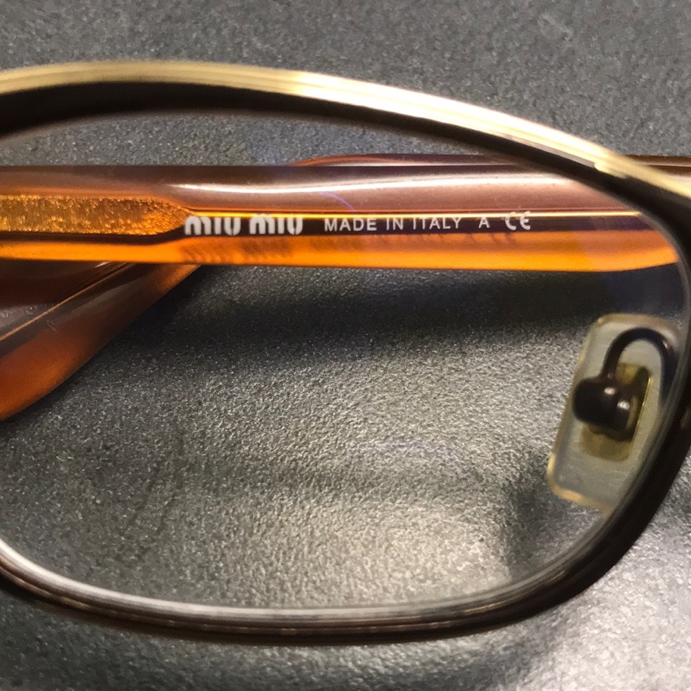 Miu Miu Cat Eye Glasses Prescription Blue Light - Picture 3 of 6
